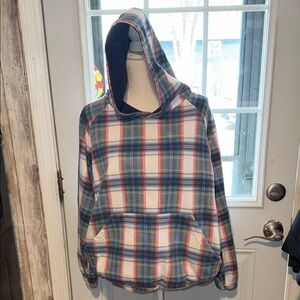 Northern Reflections Blue and Cream Hoodie